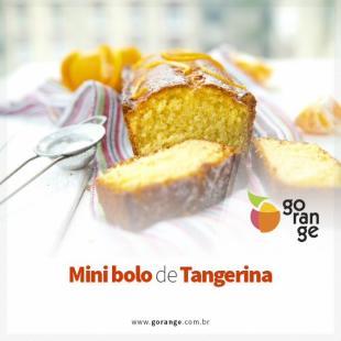 Mini bolo de Tangerina