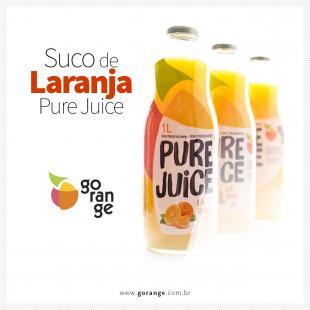 Suco Integral de Laranja Pure Juice 