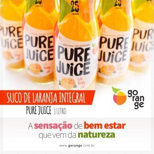 Pure Juice - A sensao de Bem estar que vem da Natureza